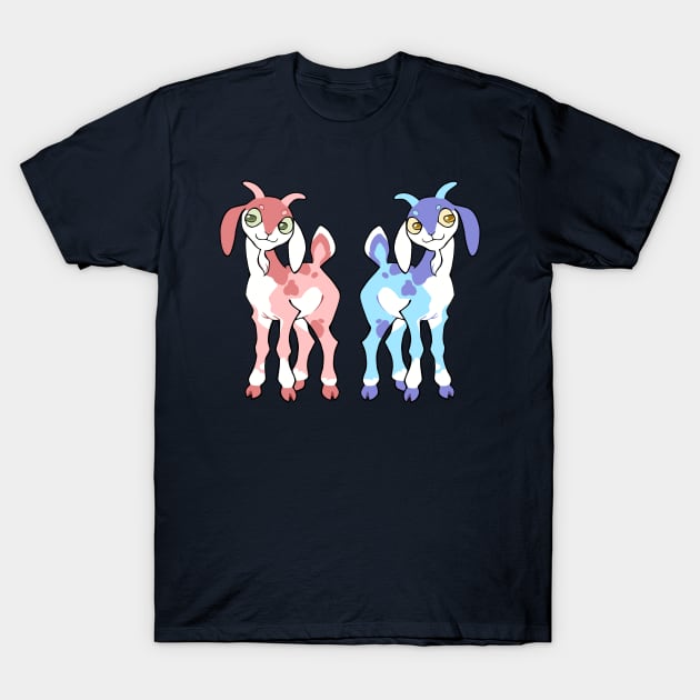 Candy Goats T-Shirt by whitekitestrings